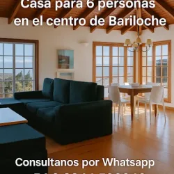 Negocio Acogedora Casa Con Vista Al Lago En Bariloche